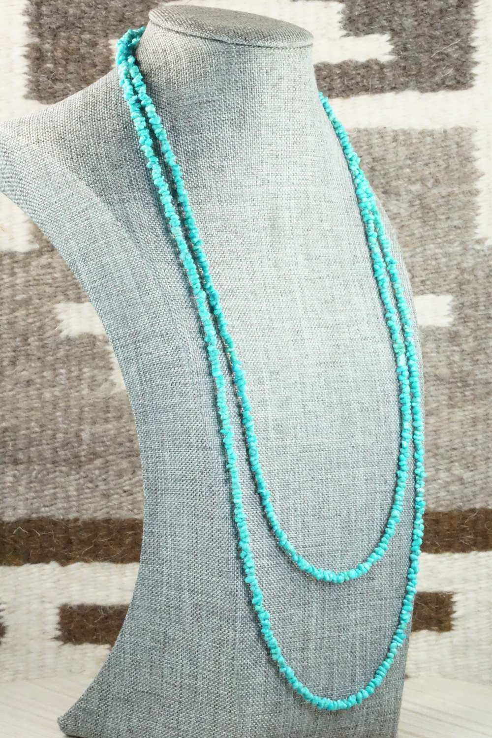 Turquoise & Sterling Silver Necklace - Doreen Jake