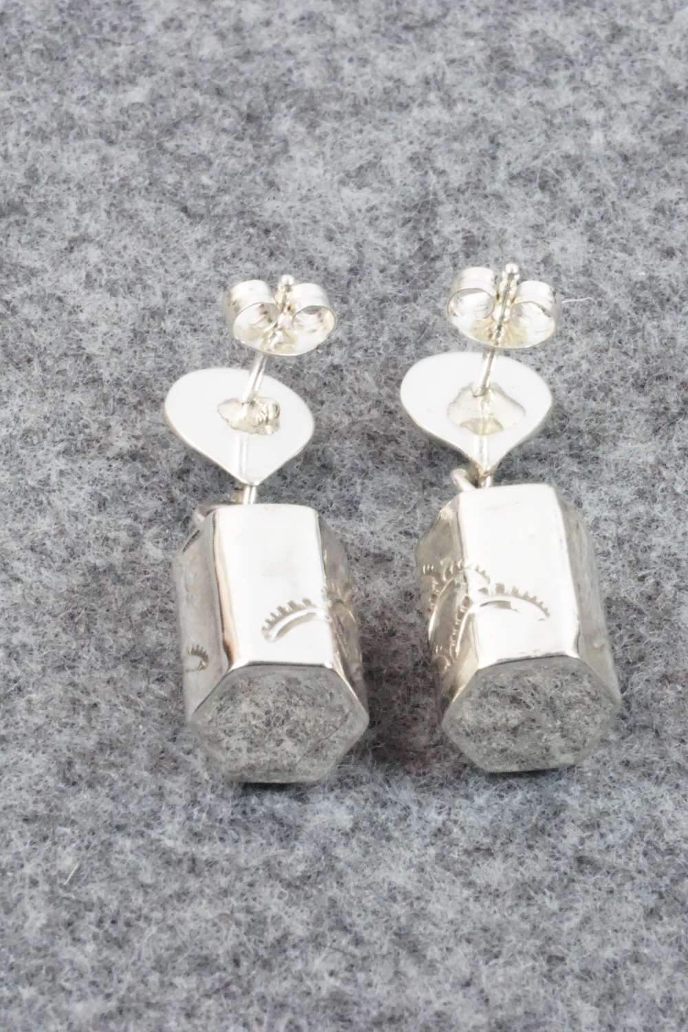 Sterling Silver Earrings - Kim Yazzie