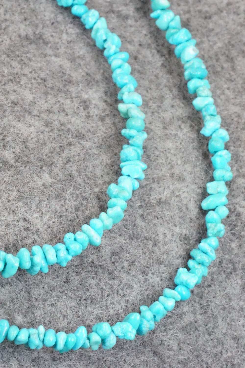 Turquoise & Sterling Silver Necklace - Doreen Jake