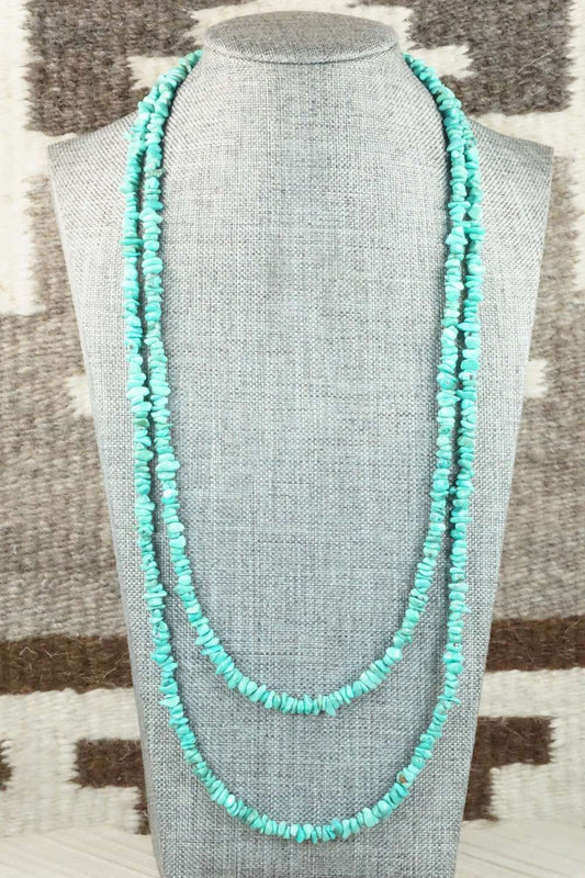 Turquoise & Sterling Silver Necklace - Doreen Jake