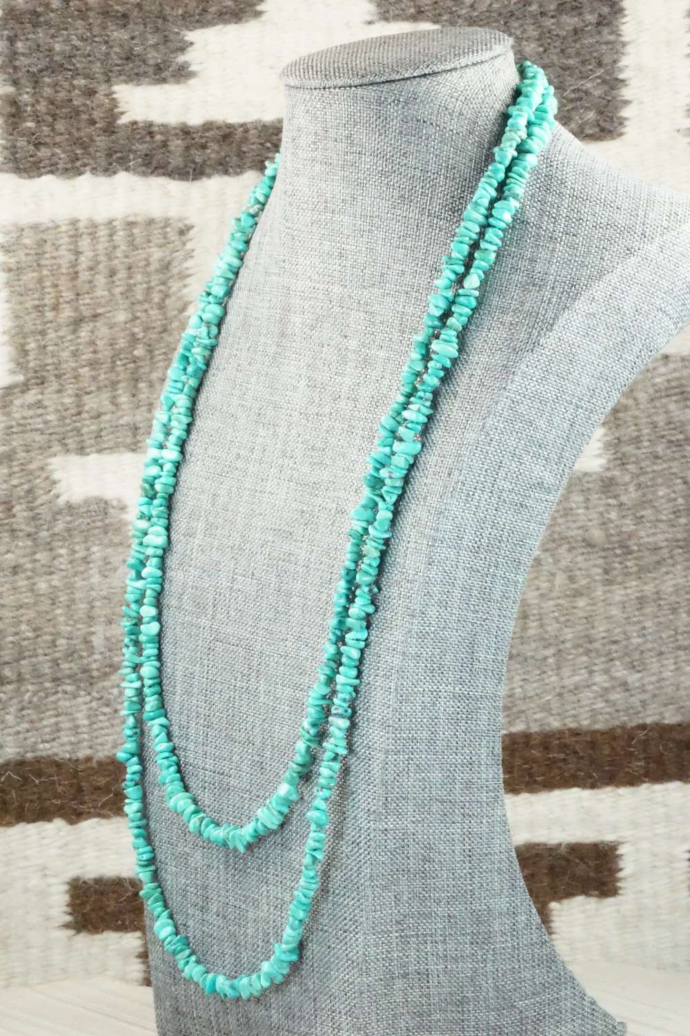 Turquoise & Sterling Silver Necklace - Doreen Jake