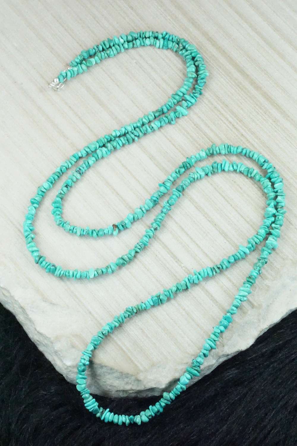 Turquoise & Sterling Silver Necklace - Doreen Jake