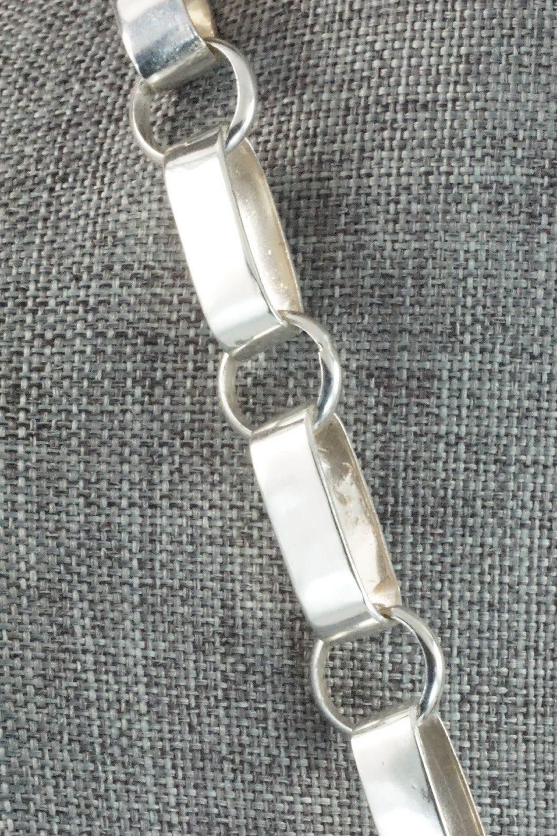 Turquoise & Sterling Silver Necklace - Mike Thomas