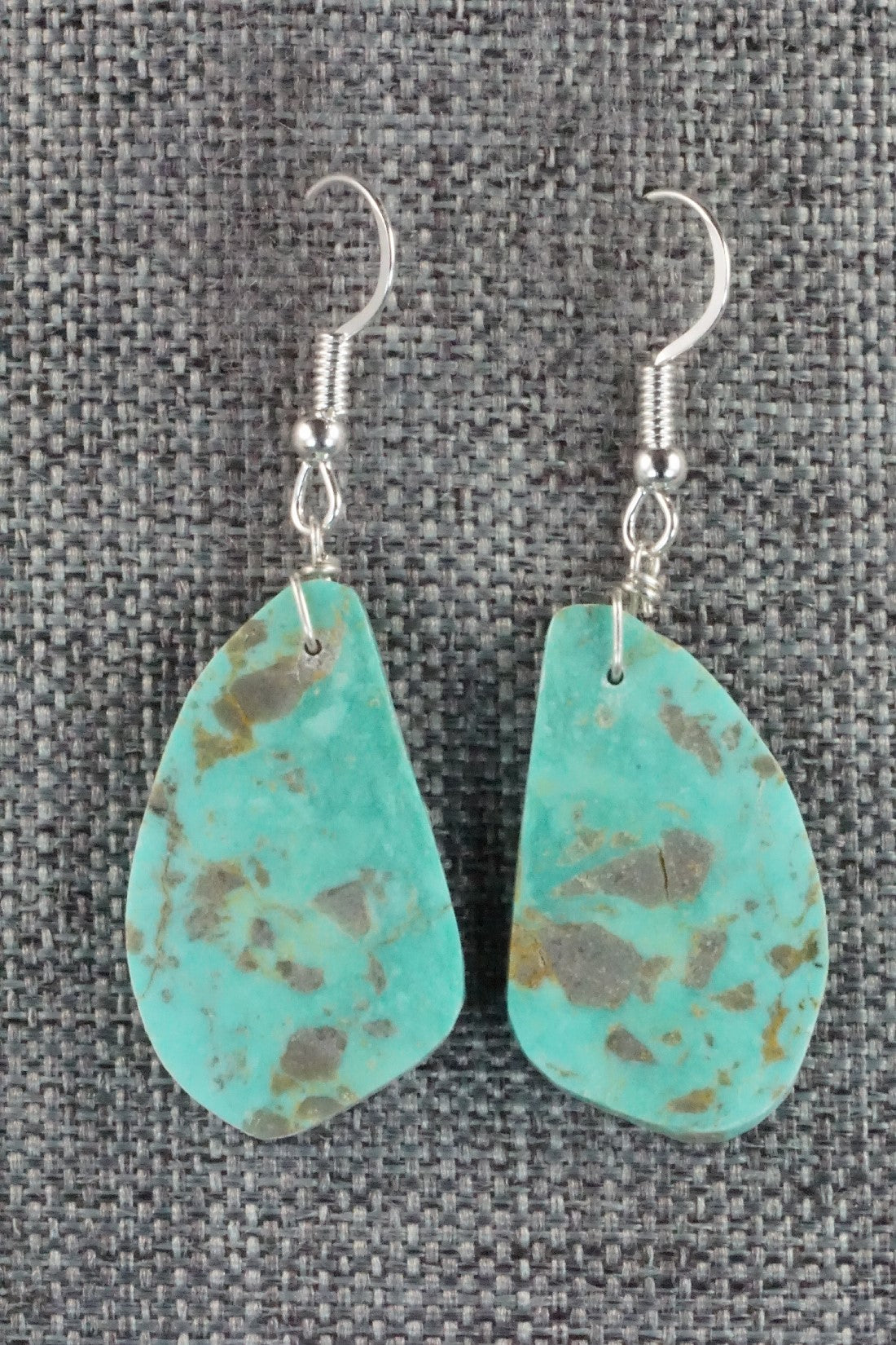 Turquoise & Sterling Silver Earrings - Tammy Nolcot
