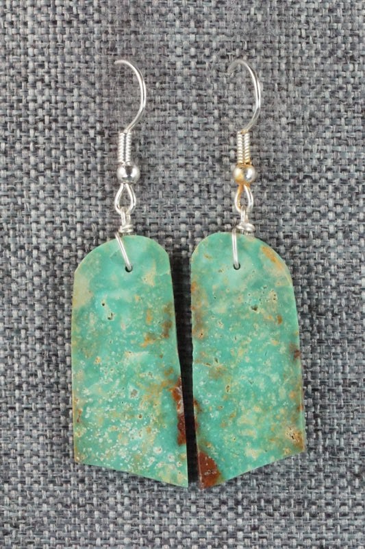 Turquoise & Sterling Silver Earrings - Tammy Nolcot