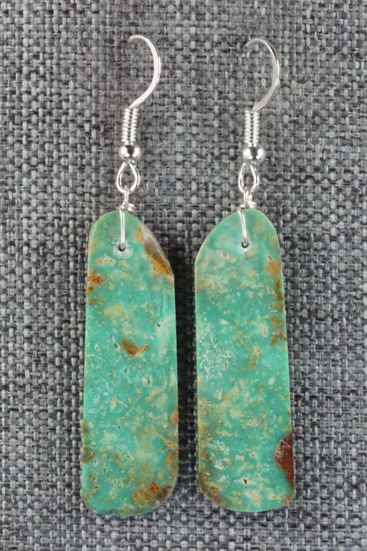Turquoise & Sterling Silver Earrings - Tammy Nolcot