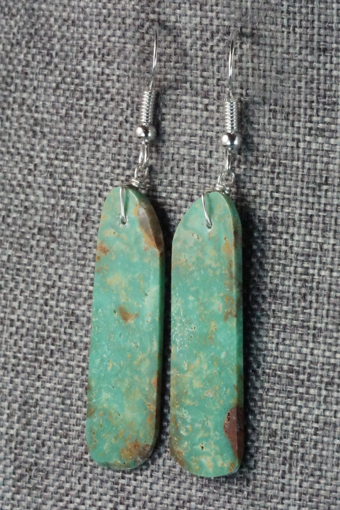 Turquoise & Sterling Silver Earrings - Tammy Nolcot