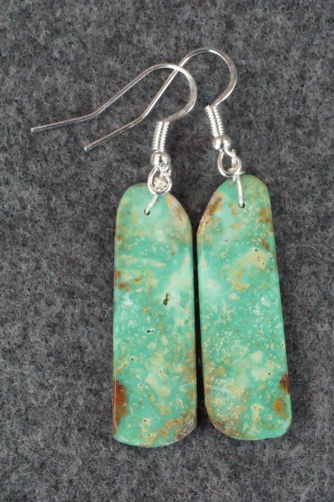 Turquoise & Sterling Silver Earrings - Tammy Nolcot