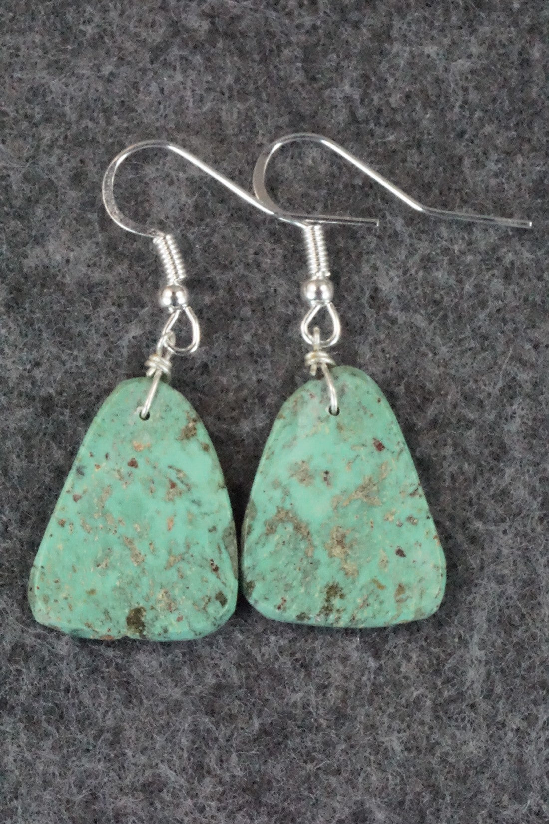 Turquoise & Sterling Silver Earrings - Tammy Nolcot