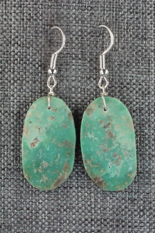 Turquoise & Sterling Silver Earrings - Tammy Nolcot