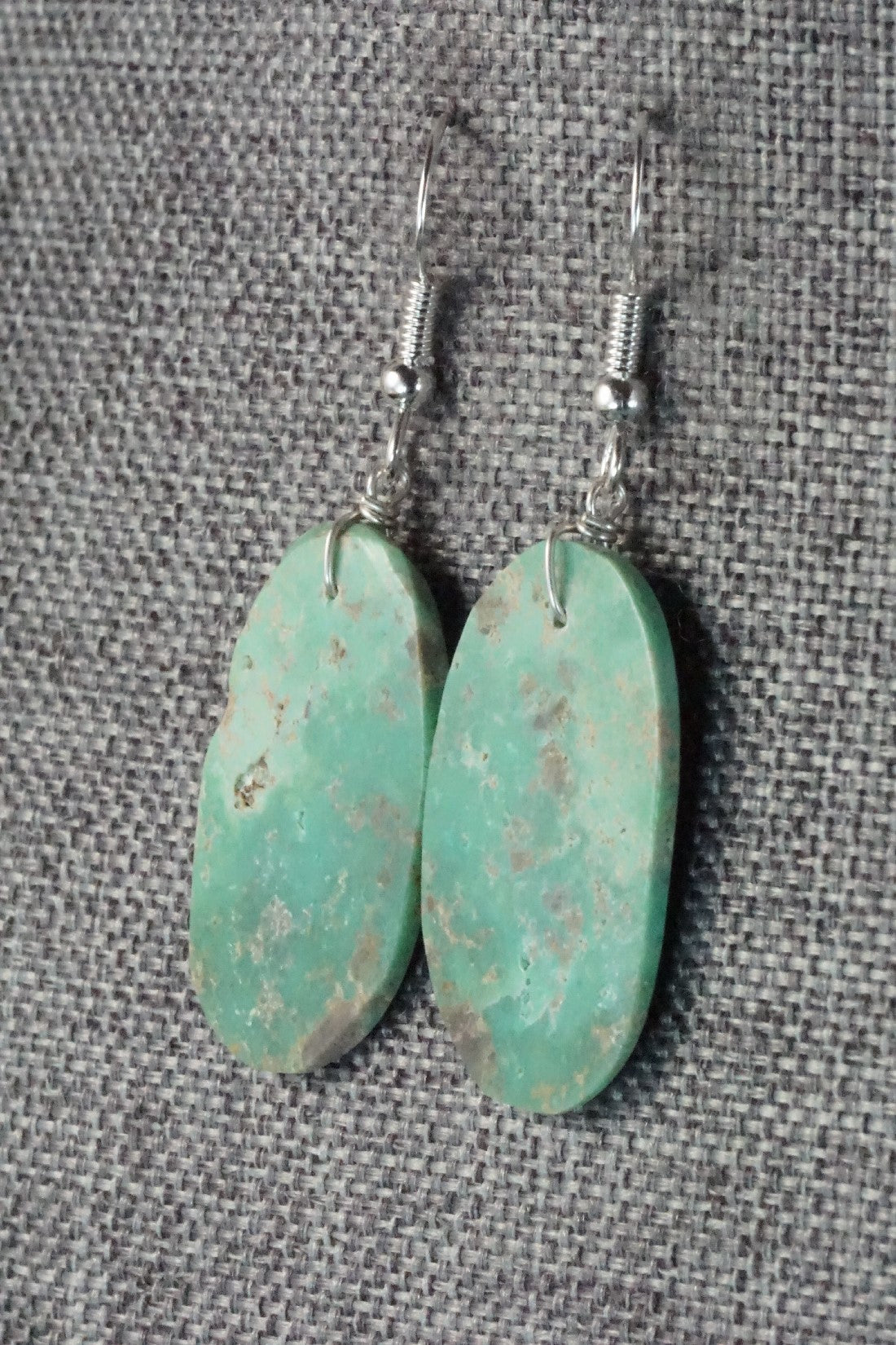 Turquoise & Sterling Silver Earrings - Tammy Nolcot