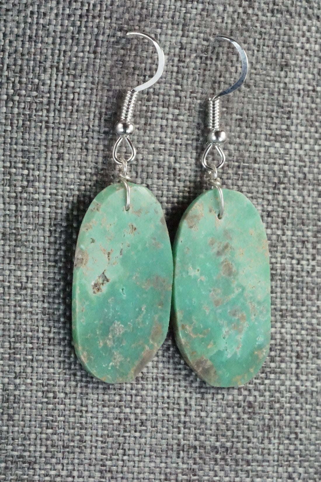Turquoise & Sterling Silver Earrings - Tammy Nolcot