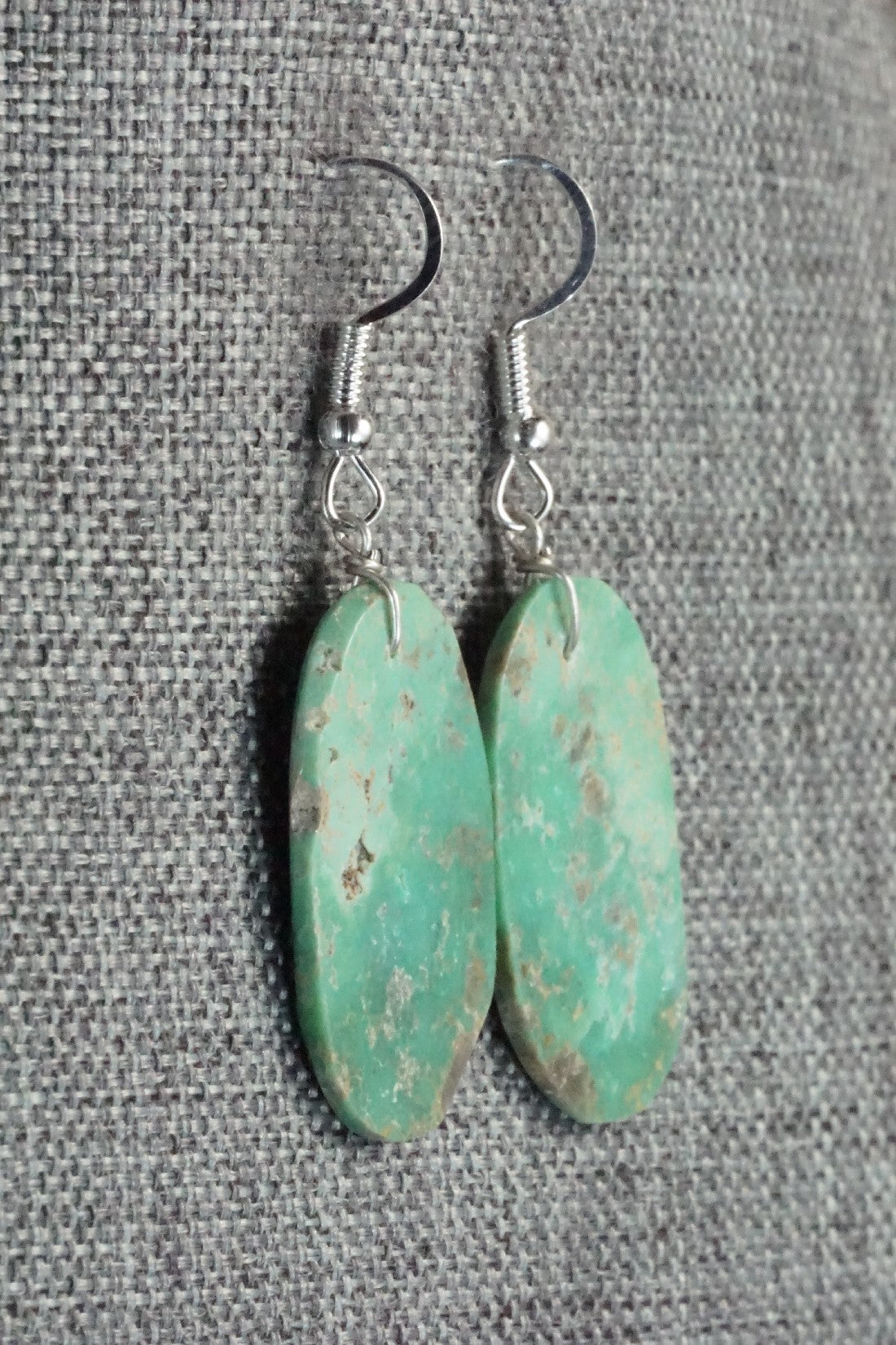 Turquoise & Sterling Silver Earrings - Tammy Nolcot