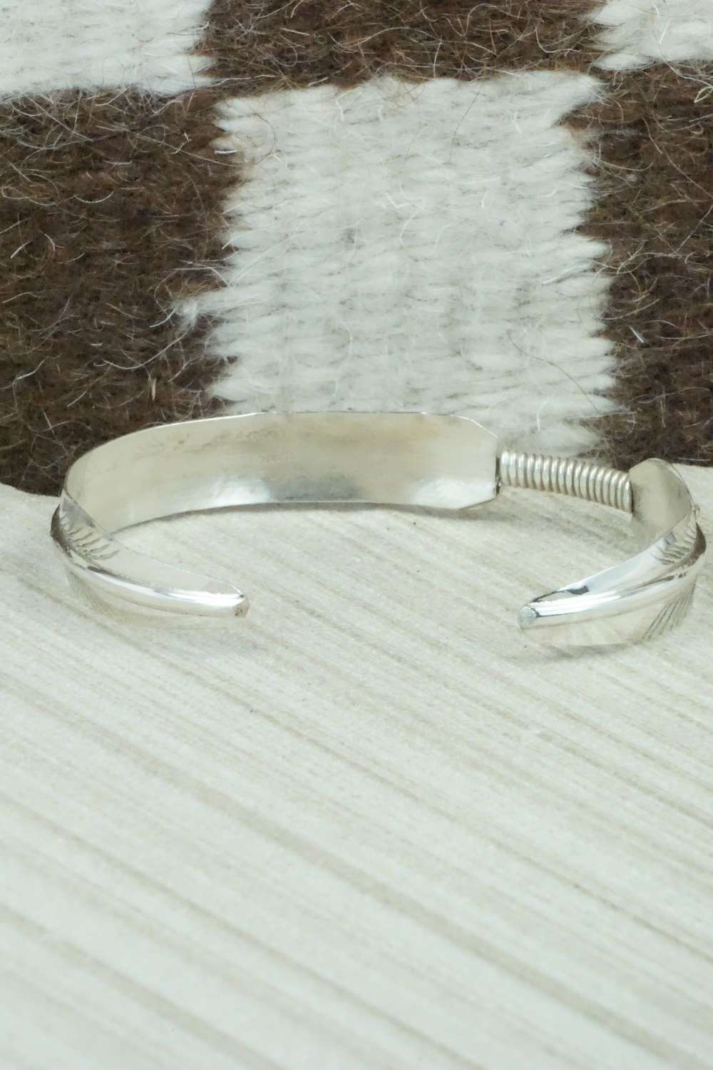 Turquoise and Sterling Silver Bracelet - Chris Charley