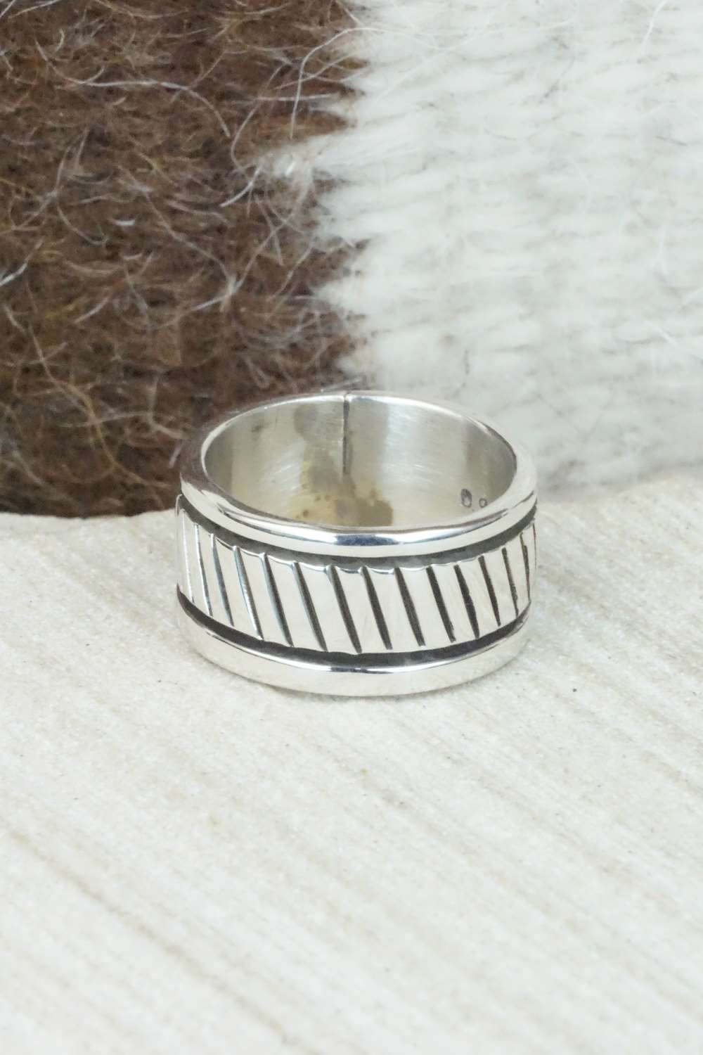 Sterling Silver Ring - Bruce Morgan - Size 5.75