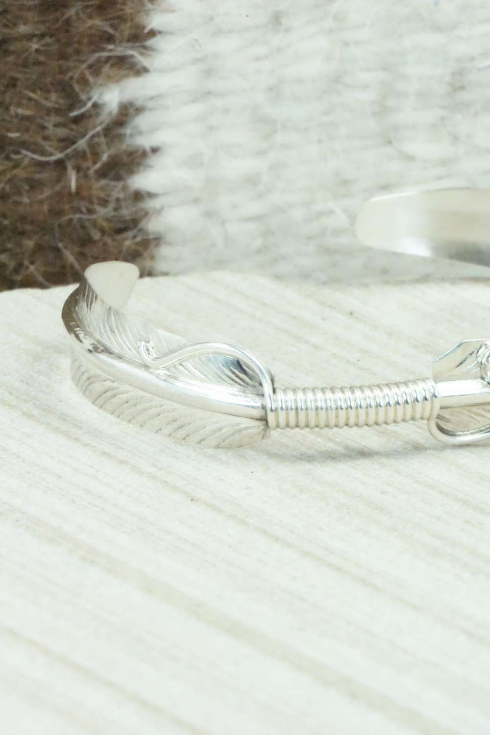 Turquoise and Sterling Silver Bracelet - Chris Charley