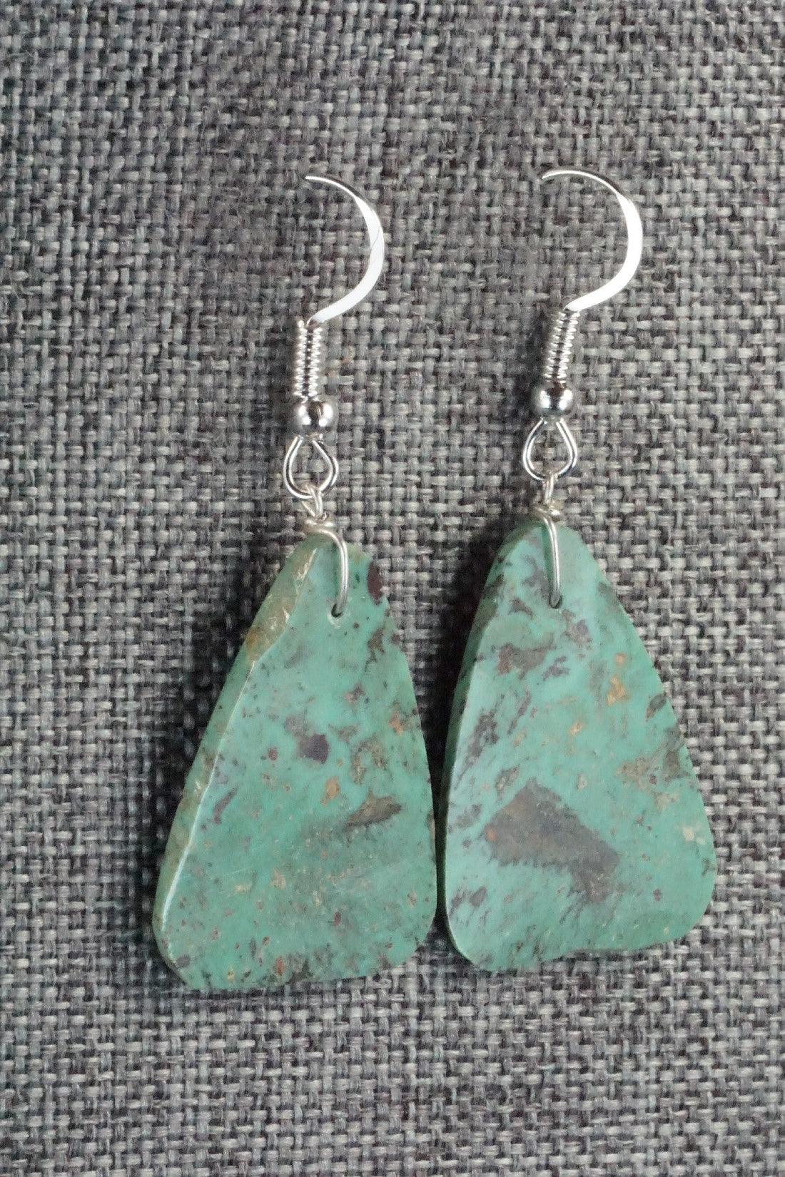 Turquoise & Sterling Silver Earrings - Tammy Nolcot
