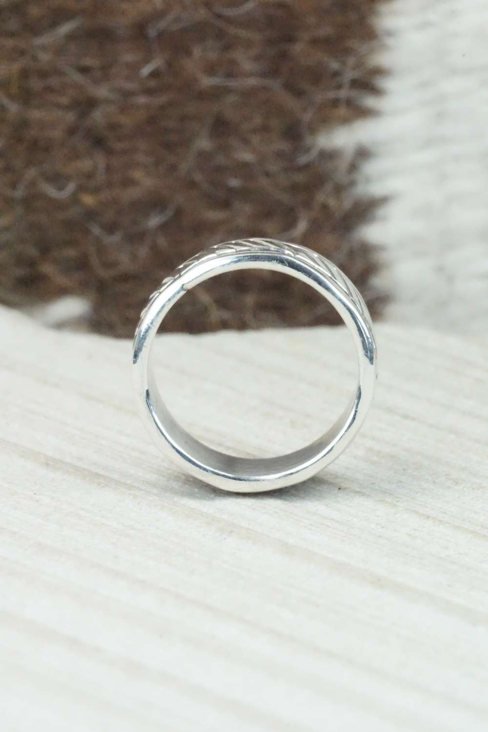 Sterling Silver Ring - Bruce Morgan - Size 5.75