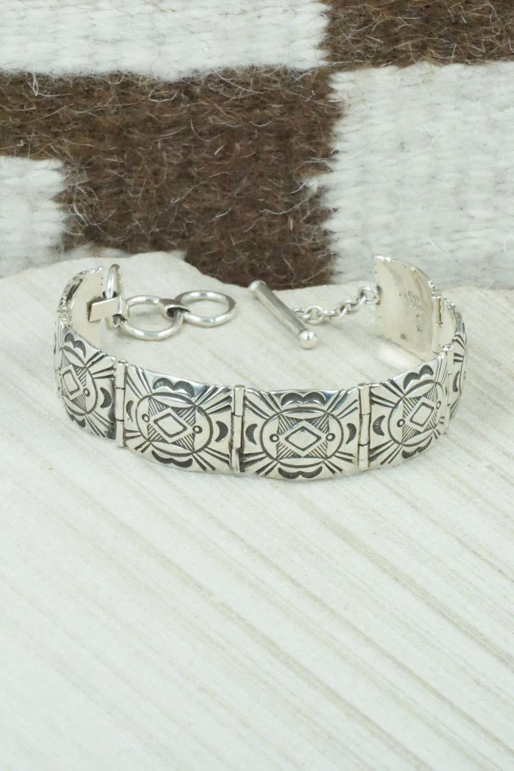 Sterling Silver Link Bracelet - Elgin Tom