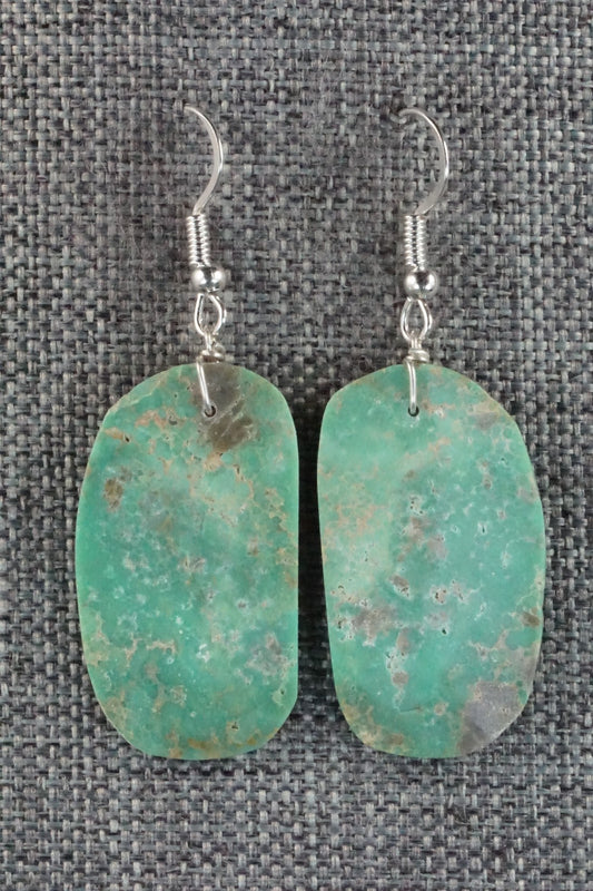 Turquoise & Sterling Silver Earrings - Tammy Nolcot