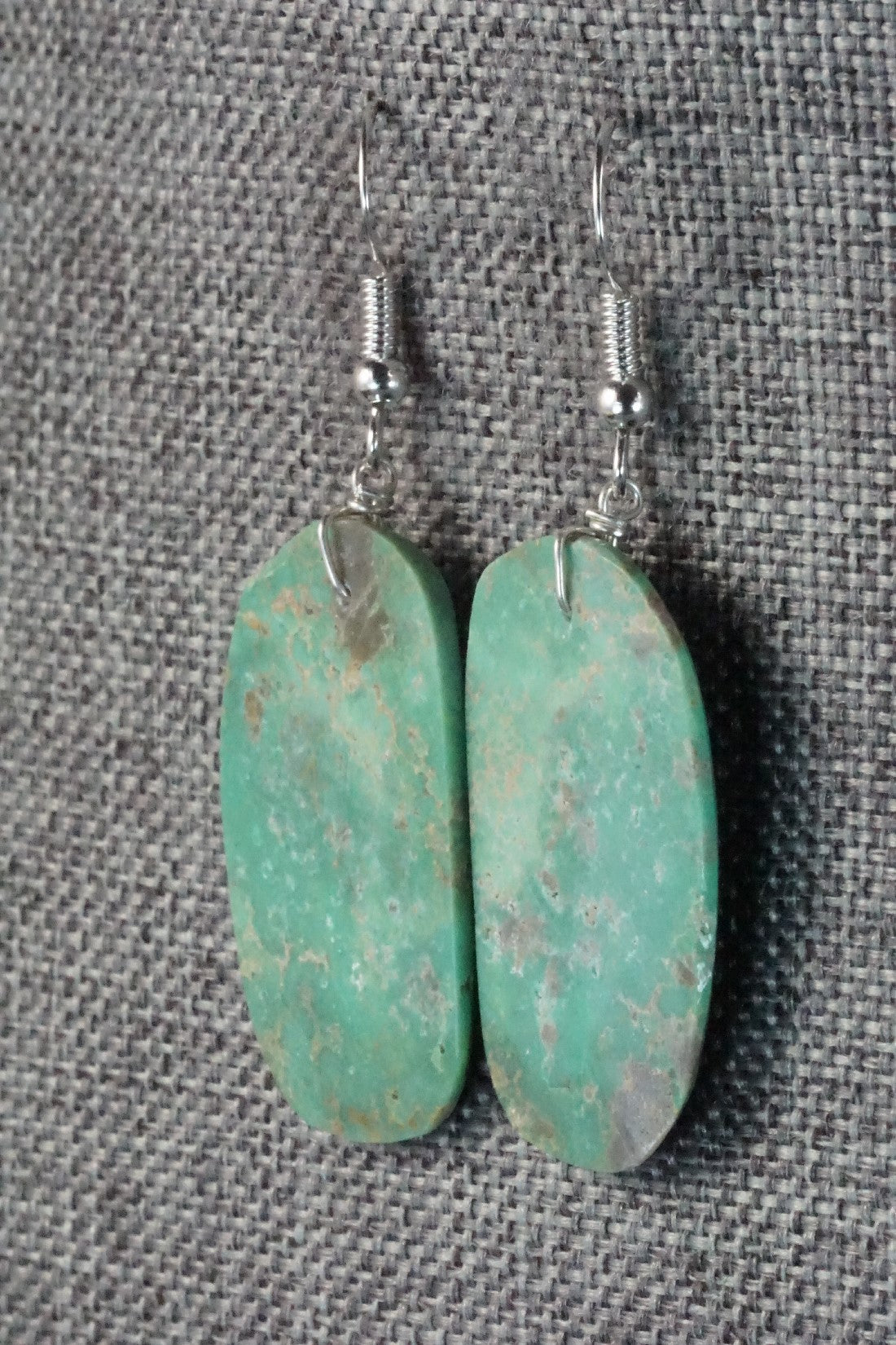 Turquoise & Sterling Silver Earrings - Tammy Nolcot