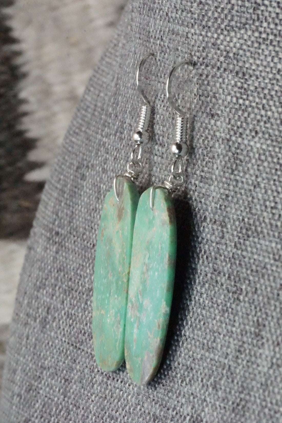 Turquoise & Sterling Silver Earrings - Tammy Nolcot