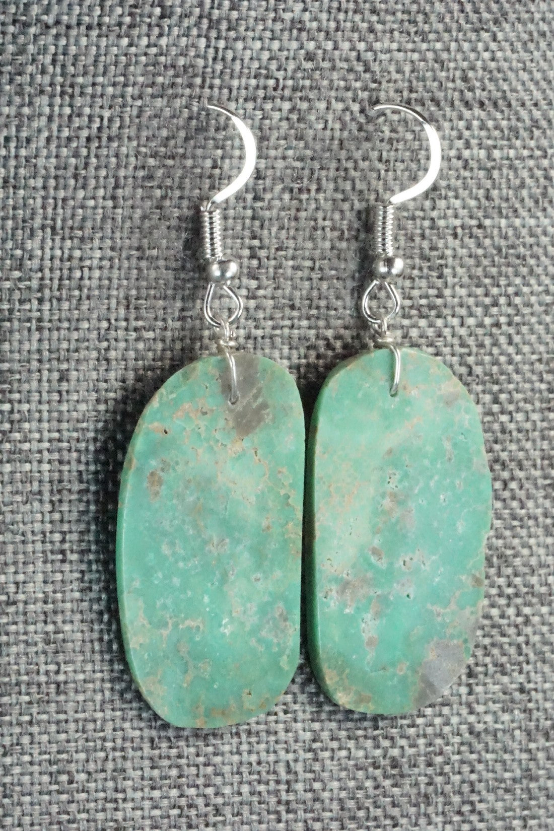 Turquoise & Sterling Silver Earrings - Tammy Nolcot