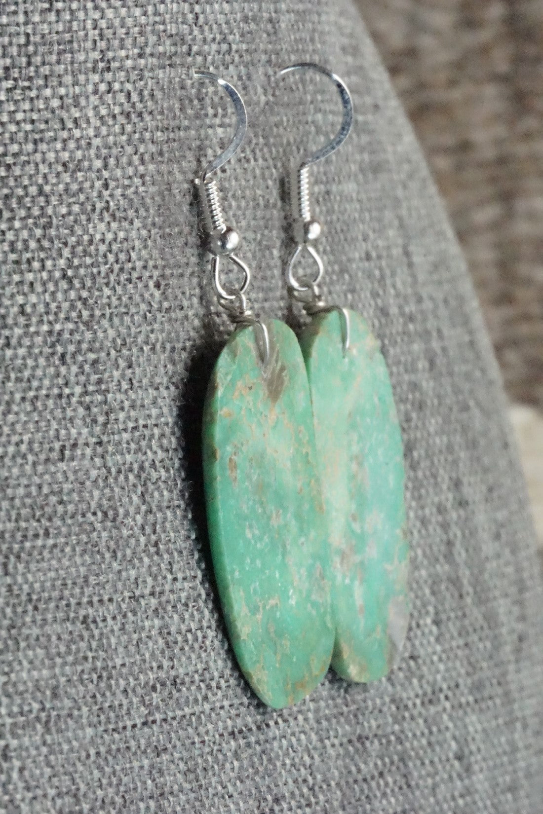 Turquoise & Sterling Silver Earrings - Tammy Nolcot