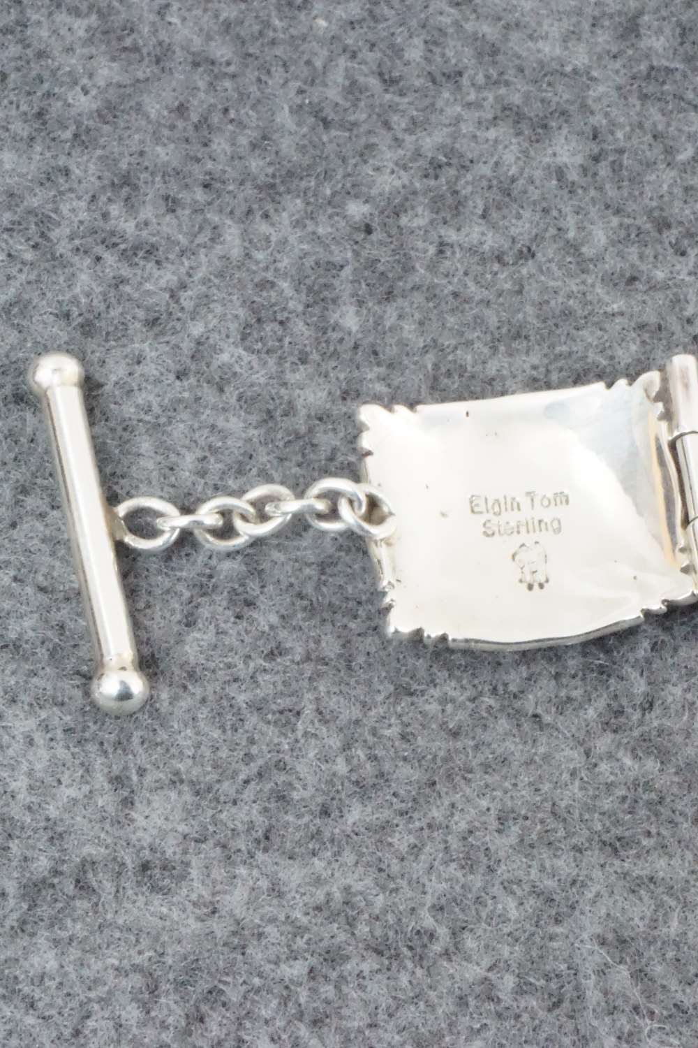 Sterling Silver Link Bracelet - Elgin Tom