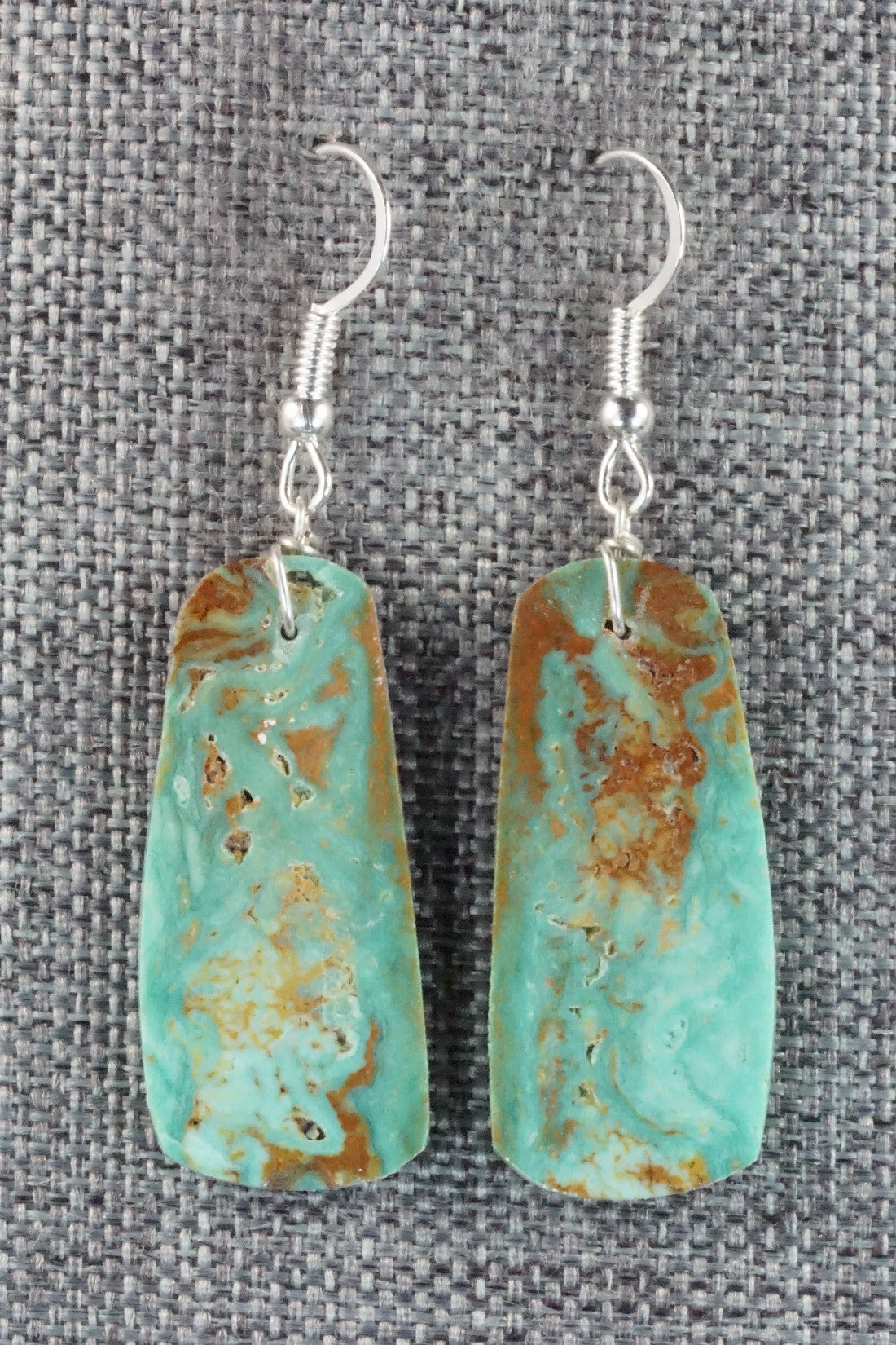 Turquoise & Sterling Silver Earrings - Tammy Nolcot