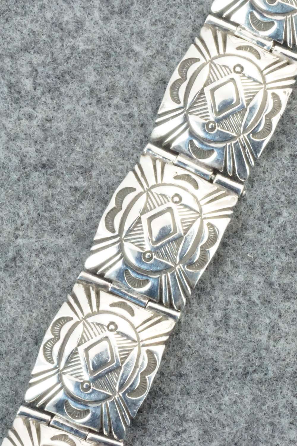 Sterling Silver Link Bracelet - Elgin Tom