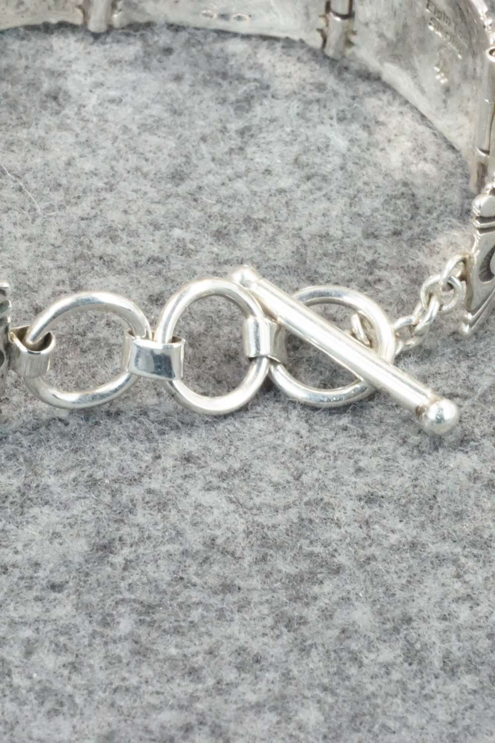 Sterling Silver Link Bracelet - Elgin Tom