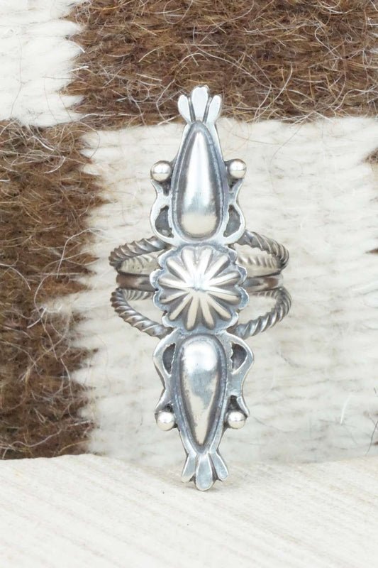 Sterling Silver Ring - Bobby Platero - Size 6.5