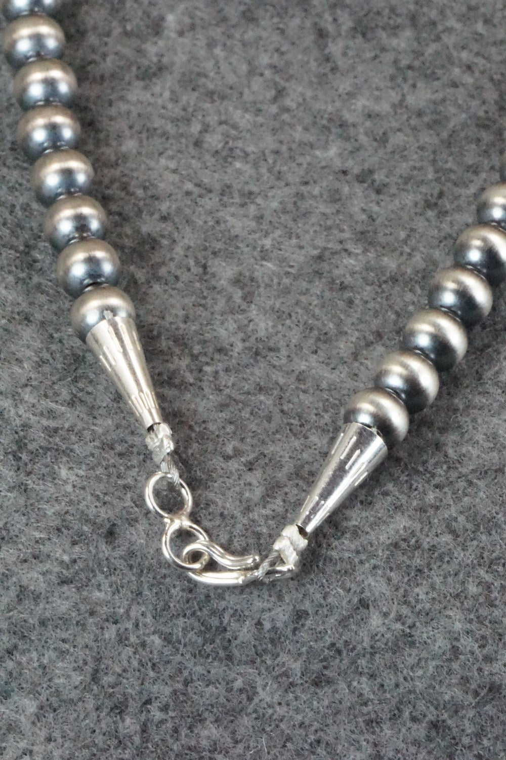 Turquoise & Sterling Silver Necklace - Henry Attakai