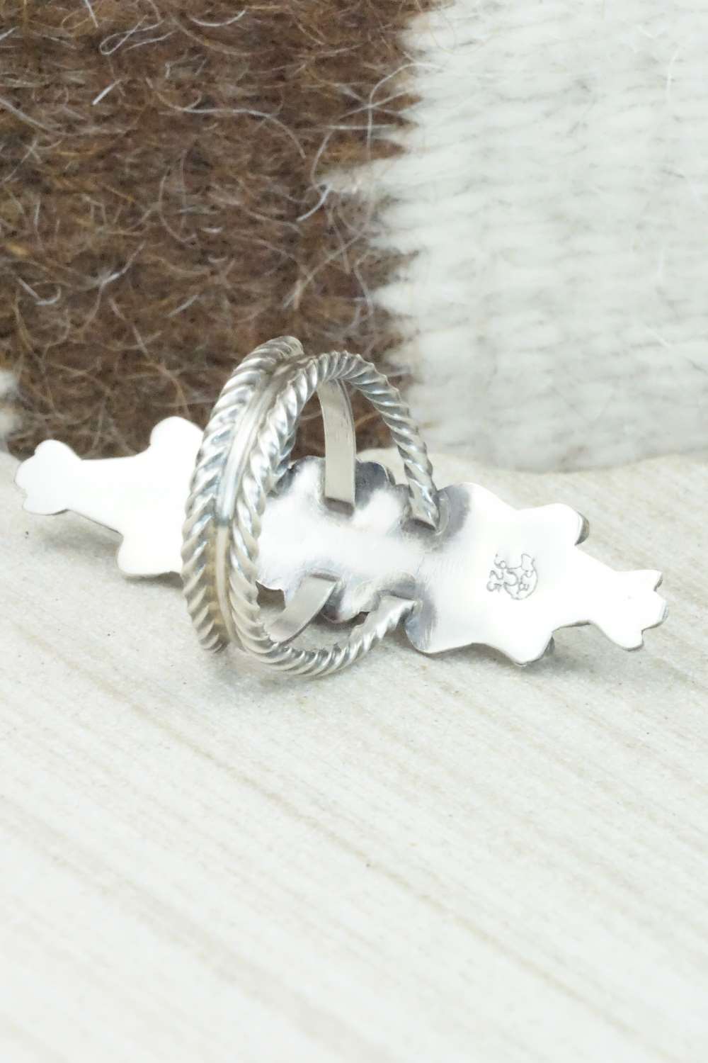 Sterling Silver Ring - Bobby Platero - Size 6.5