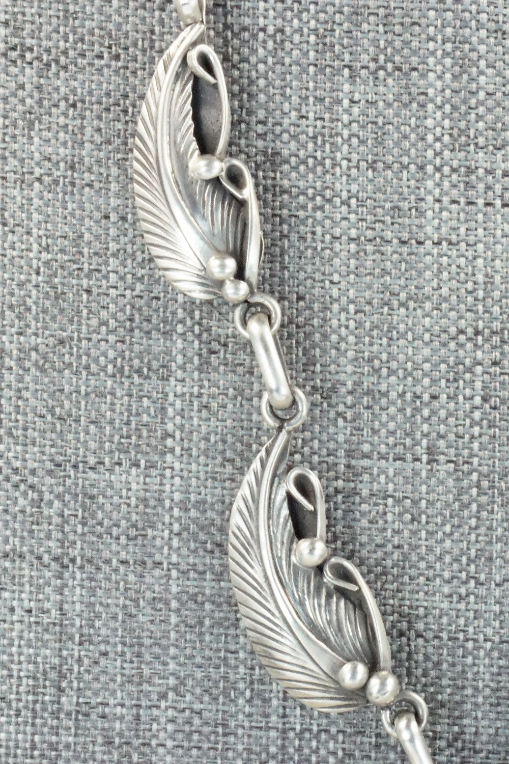 Turquoise & Sterling Silver Necklace - Davey Morgan