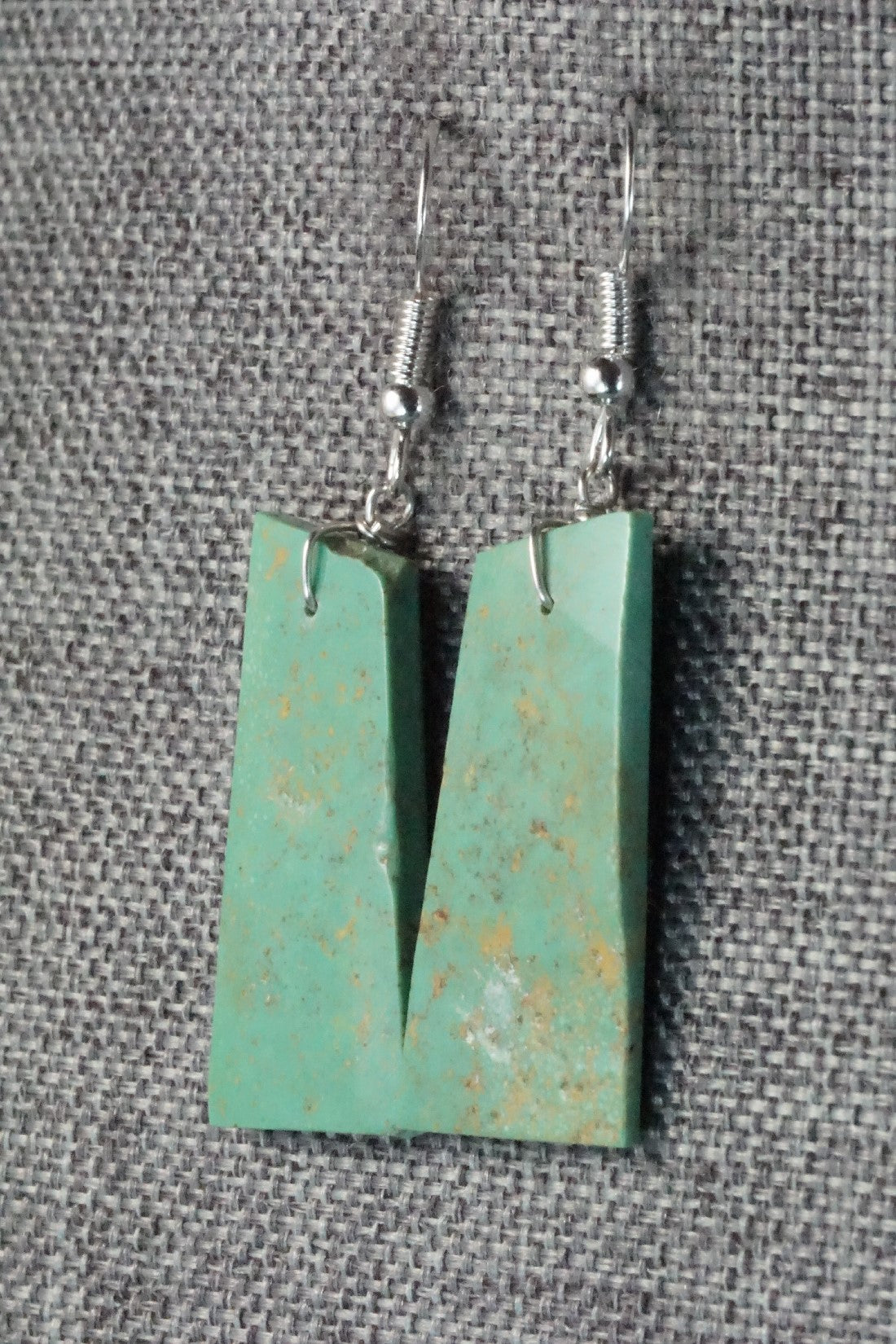 Turquoise & Sterling Silver Earrings - Tammy Nolcot