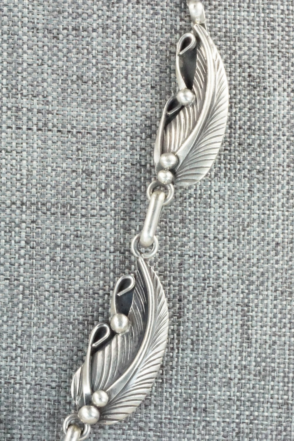 Turquoise & Sterling Silver Necklace - Davey Morgan