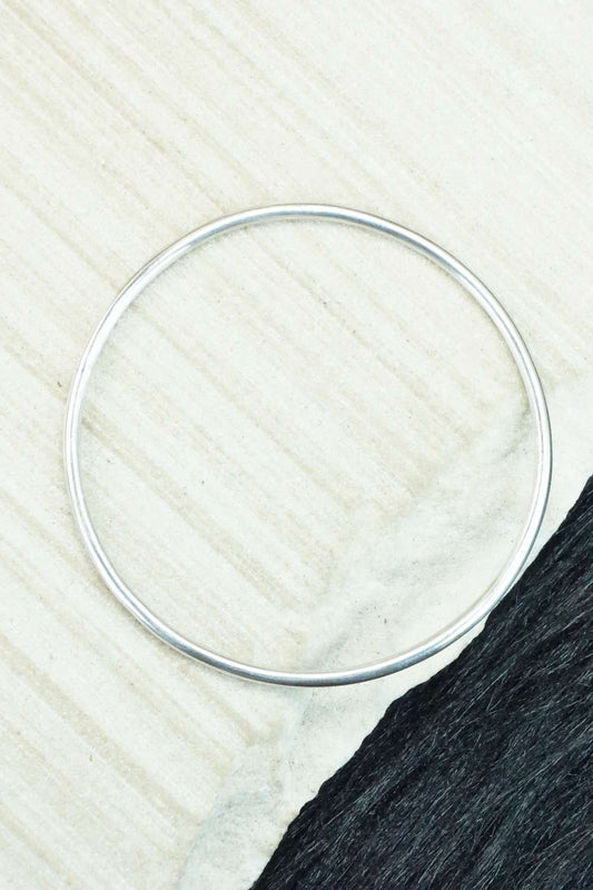 Sterling Silver Bangle Bracelet - Benny Tahe