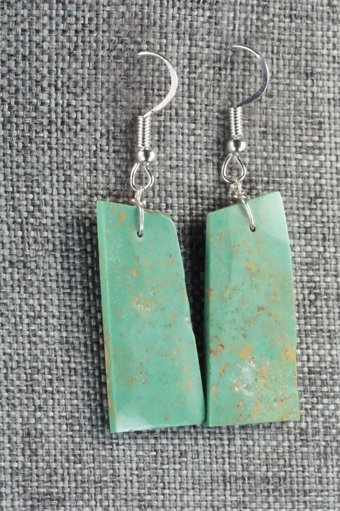 Turquoise & Sterling Silver Earrings - Tammy Nolcot