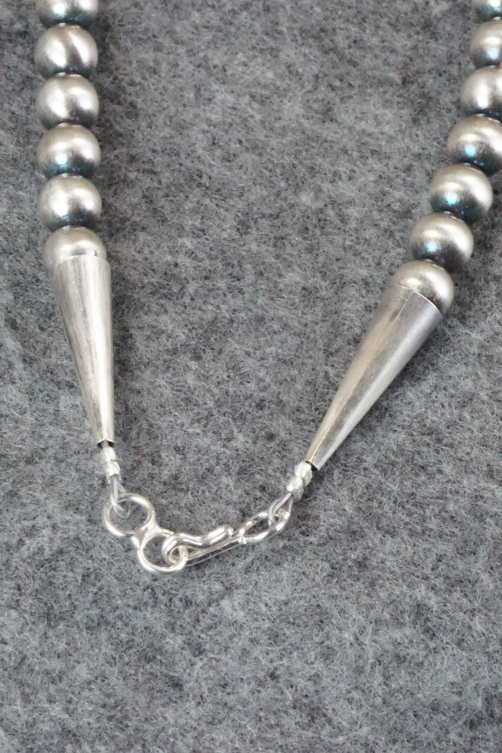 Turquoise & Sterling Silver Necklace - Davey Morgan