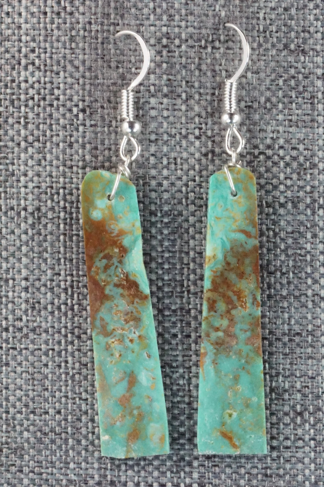 Turquoise & Sterling Silver Earrings - Tammy Nolcot
