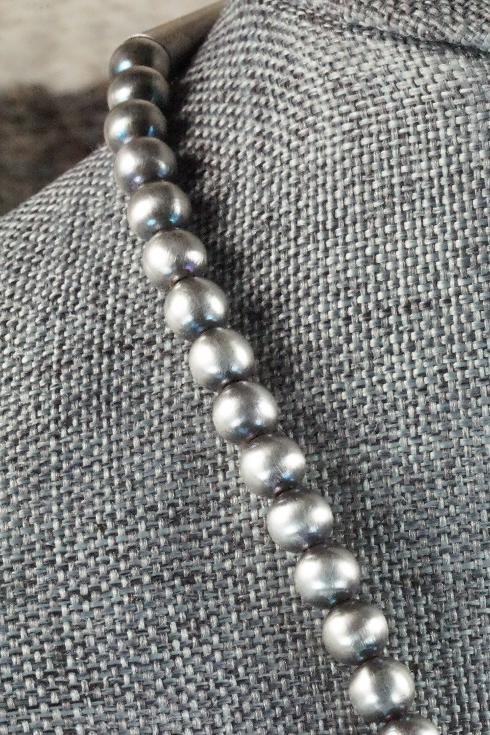 Turquoise & Sterling Silver Necklace - Davey Morgan