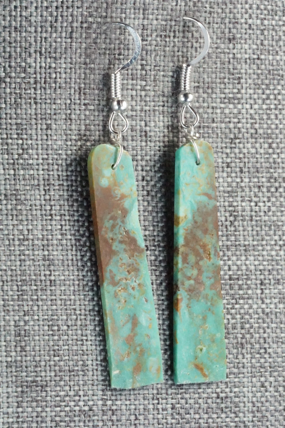 Turquoise & Sterling Silver Earrings - Tammy Nolcot