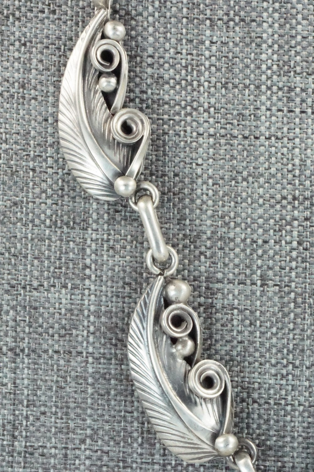 Turquoise & Sterling Silver Necklace - Davey Morgan