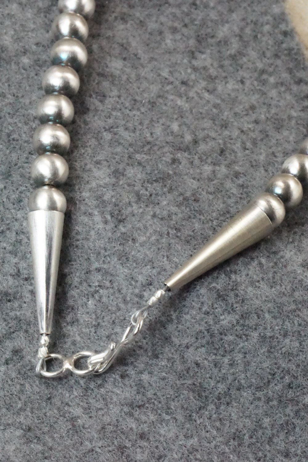 Turquoise & Sterling Silver Necklace - Davey Morgan