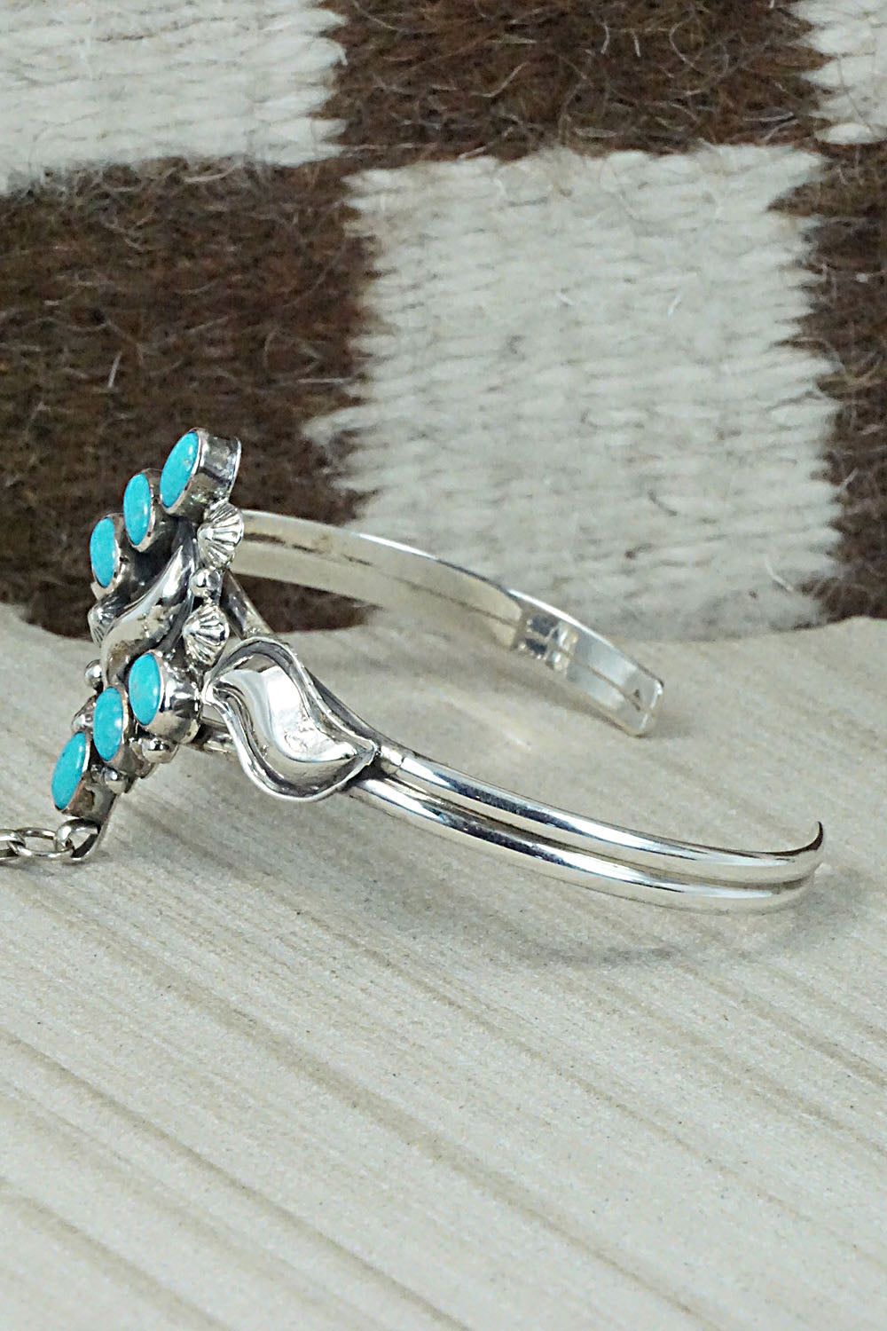 Turquoise Bracelet and Ring - Annie Spencer - Size 7.5