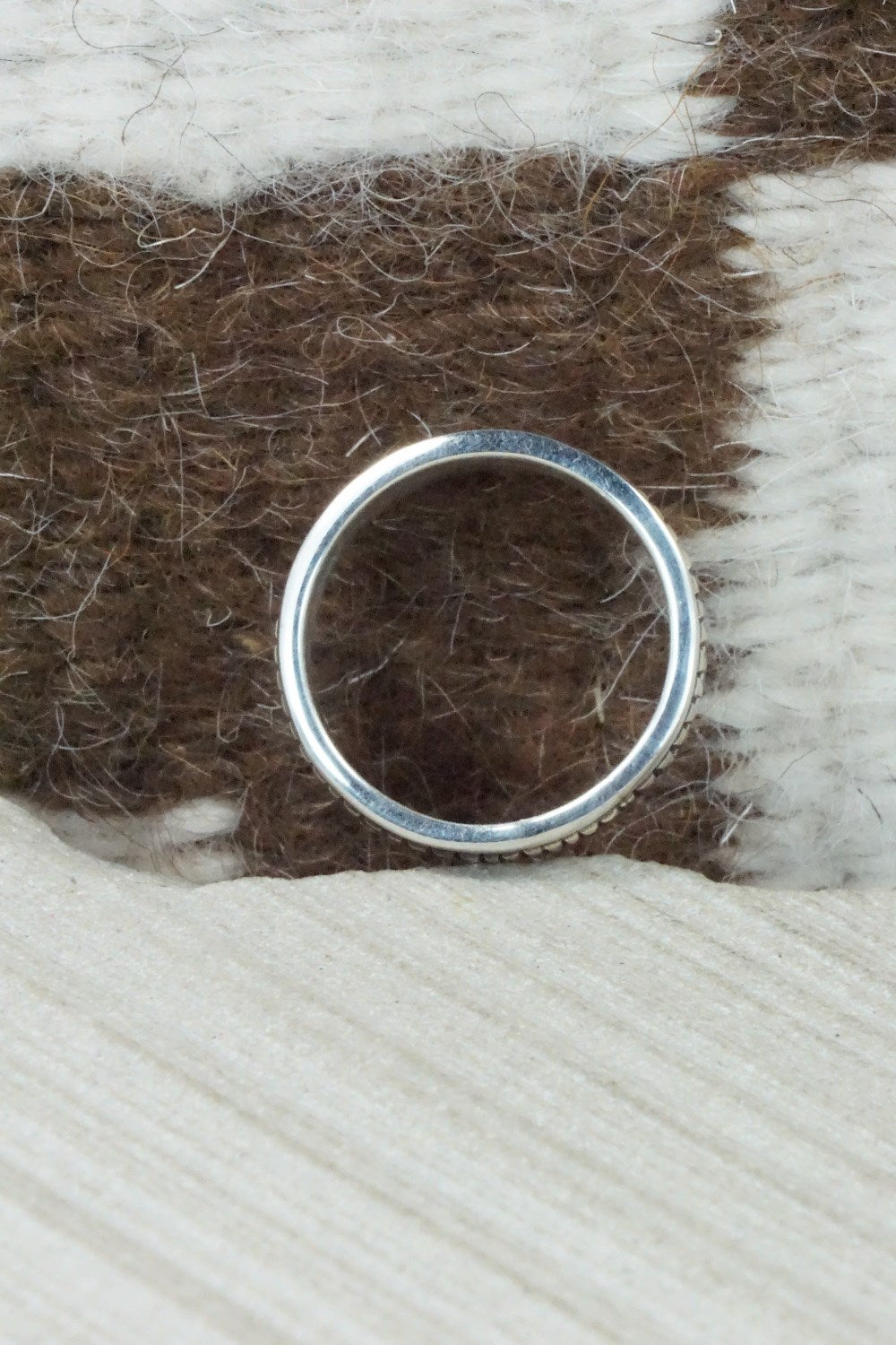 Sterling Silver Ring - Bruce Morgan - Size 8.5