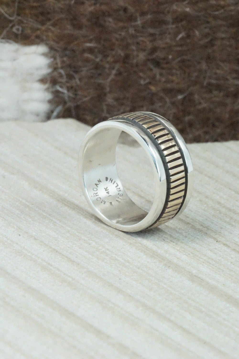 Sterling Silver Ring - Bruce Morgan - Size 8.5