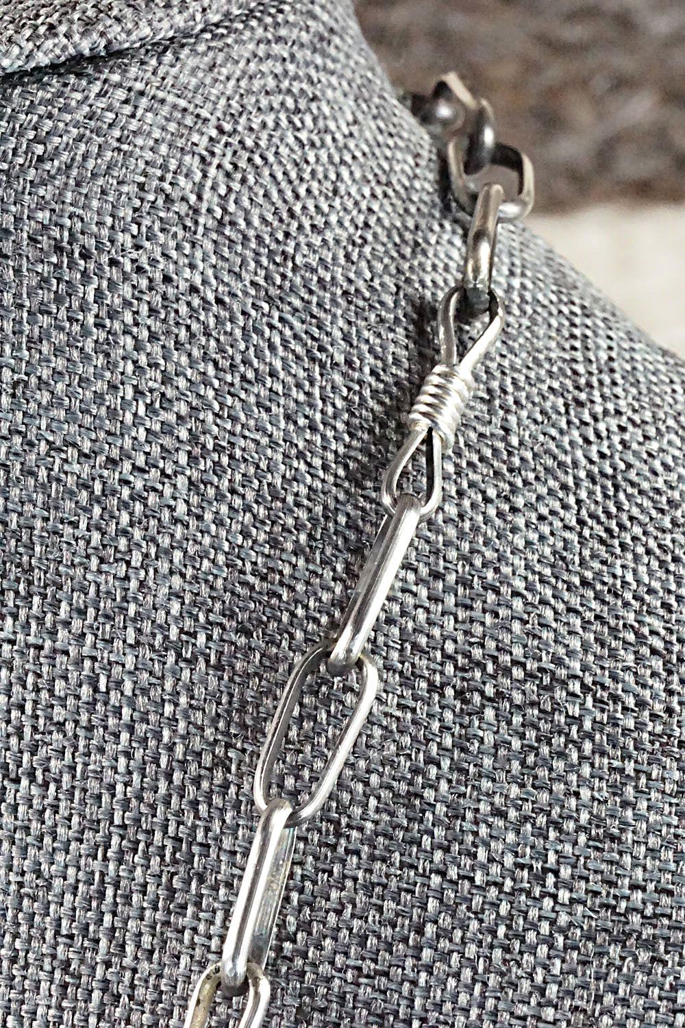 Sterling Silver Chain Necklace - Kevin Shorty